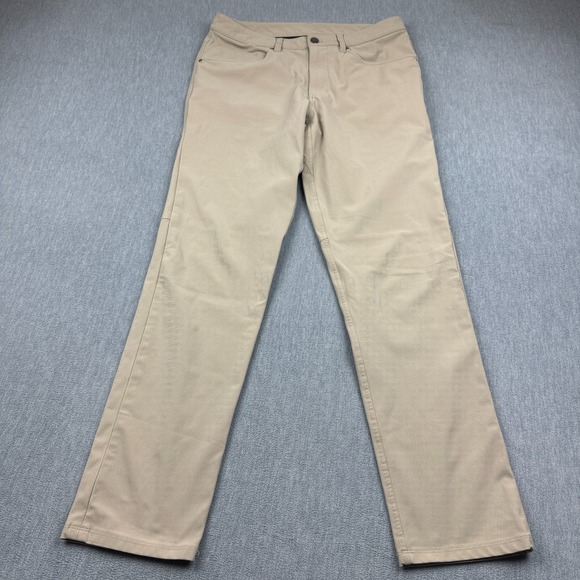 lululemon athletica Other - Lululemon Pants Mens 31‎ Brown ABC Pant Classic Warpstreme 31" Chino M5967S
